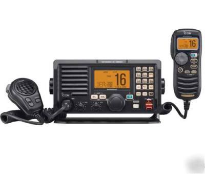 Icom M603 with ais / dsc vhf radio HM162E control mic
