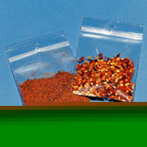 1000 - 5X8 2 mil hi-clarity polypropylene zipper bags