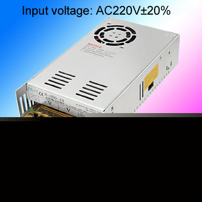 12V 30A single output switch switching power supply