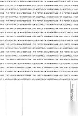 Blank laser check stock - 4 part, legal size - 100 pcs