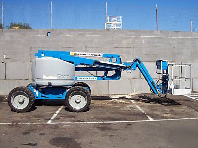 Genie 45' boom lift aerial platform man lift