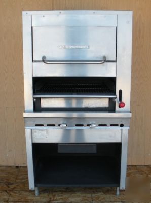 Montague 36W36 legend range infrared overfired broiler