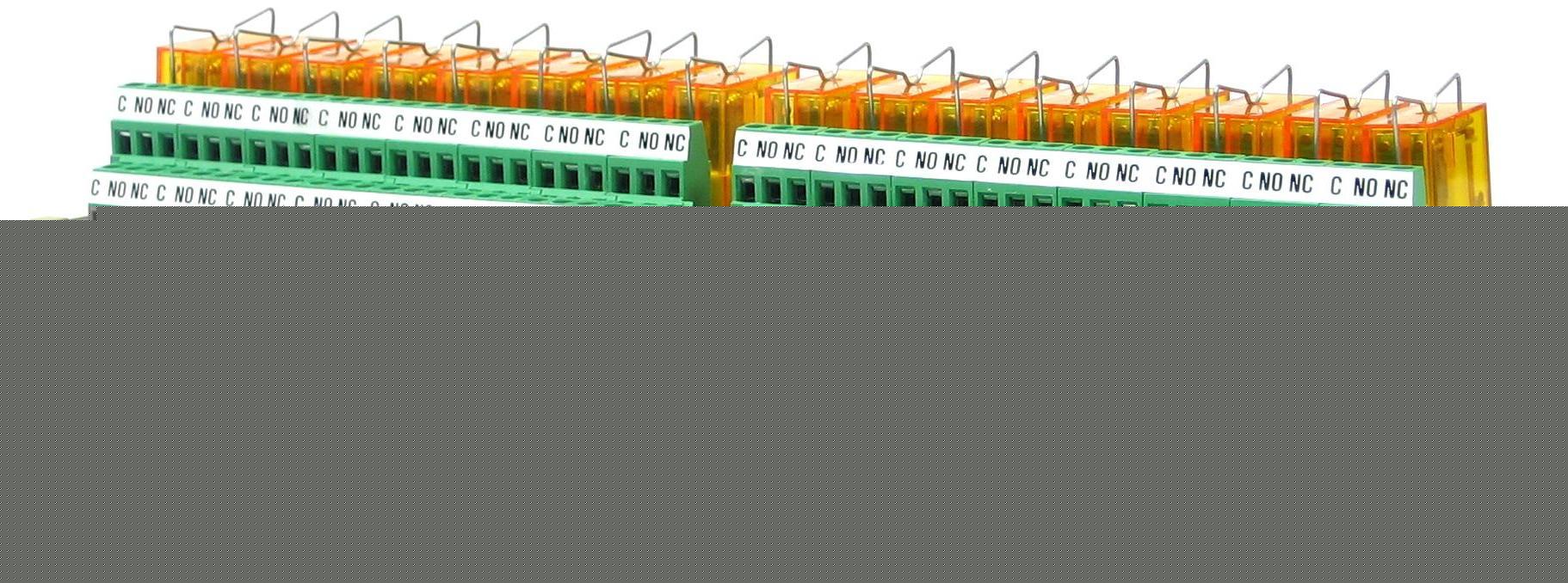 New atech corp relay terminal block 16 120V inputs 8A