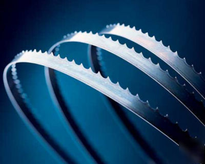 New custom made steel cutting band saw blades - bimetal
