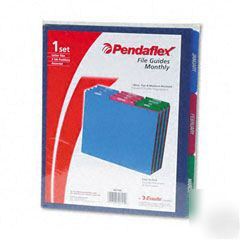 Pendaflex 40144: january-december poly file guides