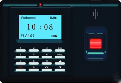 T6 biometric fingerprint time attendance & access ctrl