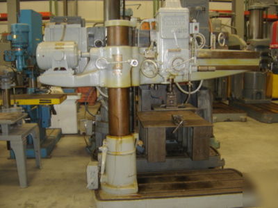 2137 cincinnati bickford 4â€™ radial drill