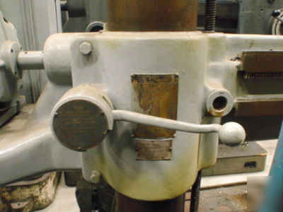 2137 cincinnati bickford 4â€™ radial drill