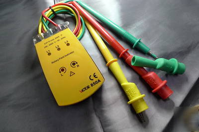 3 phase motor rotation tester detector meter