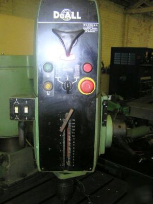 Doall djp articulating radial arm drilling & tapping 