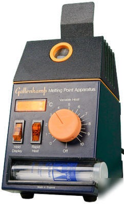 Gallenkamp melting point apparatus model mpb 595 030G