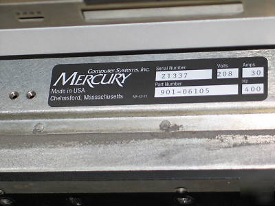 Mercury themis force vme sparc cpu military avionics