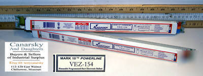 New 1 advance vez-2S54 dimmable programmed ballast