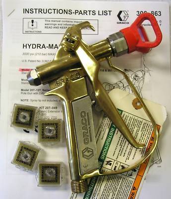 New graco hydra-mastic spray gun model 206â€“718 