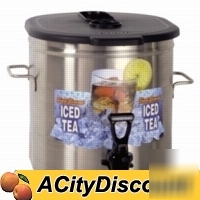 New tdo-3.5 bunn 3.5 gallon cylinder iced tea dispenser