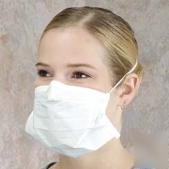 Vwr critical cover pfl face masks 9908 with band