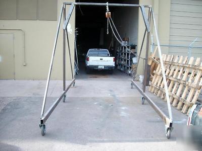 Gantry 1TON hoist below cost unbelievable deal 