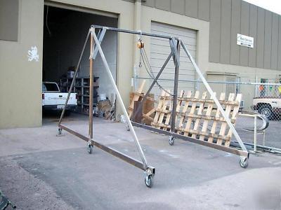 Gantry 1TON hoist below cost unbelievable deal 