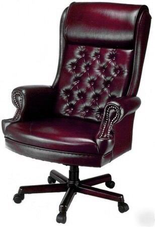 Harwick traditional executive leather chair