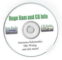 Huge ham radio and cb info on cd