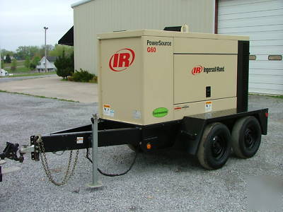 2006 ingersoll-rand G60 generator john deere diesel
