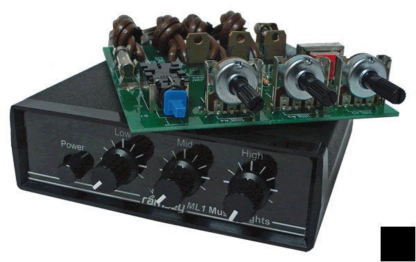 ML1C - play music to lights ramsey electronics kit