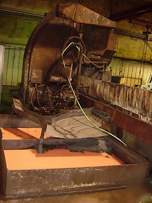 Mattison rotary surface grinder 125 hp 11' x 33