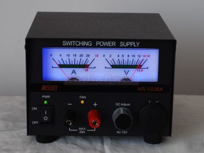 Nissei(mfj) ms-1228A 28AMPS switching power supply 