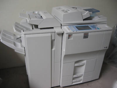 Ricoh aficio MP5500 copier print, scan, & fax demo