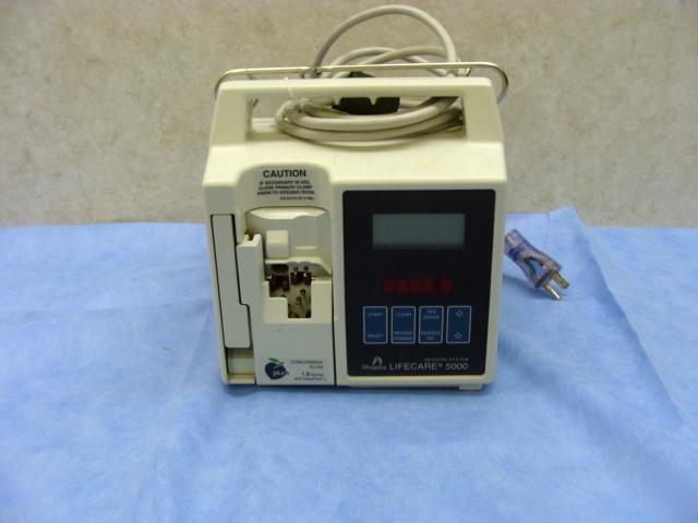 Abbott lifecare 5000 iv pump 