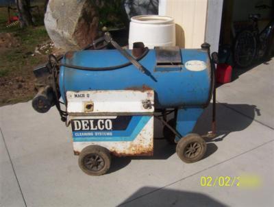 Delco steam pressure washer