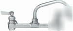 Fisher faucet cc backsplash swing nozzle lever handle
