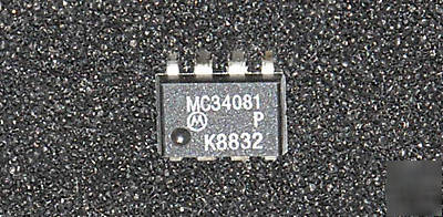 New qty 17: motorola MC34081P MC34081 op-amp ( )