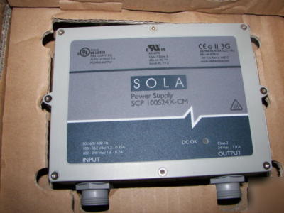 New sola hevi-duty power supply scp 100S24X-cm