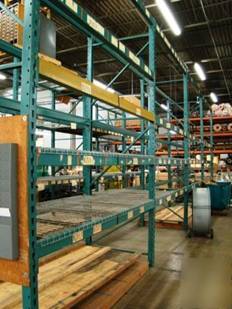 Pallet rack ridg-u uprights beams shelving trailerload