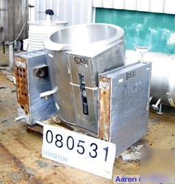 Used: crown food service equipment gas heated kettle, m