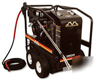 Mi-t-m hot & cold portable gas pressure washer 3500 psi