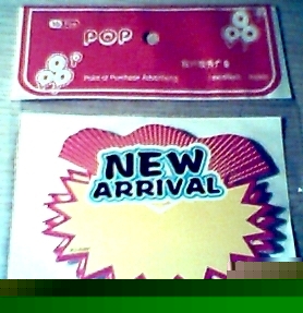 2 store display sale price tag/sign swingers/free bonus