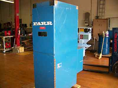 Farr/tenkay 2 hp dust collector, size zeph