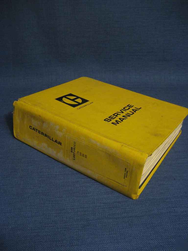 Genuine caterpillar 235 excavator service manual st cat