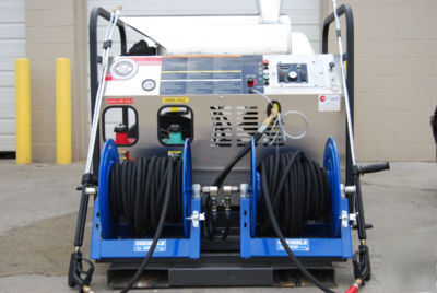 Hot water pressure washer, washers, steam cleaner, 