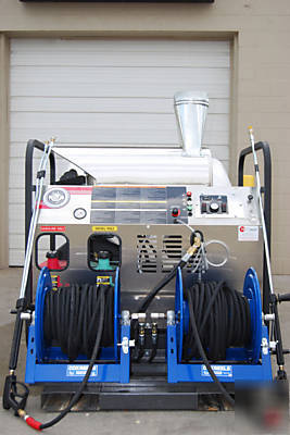 Hot water pressure washer, washers, steam cleaner, 