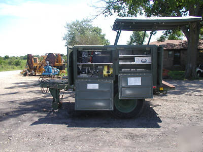 Mobil shop, miller diesel 300D trailblazer welder