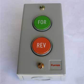 New furnas 50DA3KL std duty control station 2PUSHBUTTON