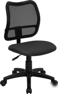 New mesh fabric task chair ergonomic office desk swivel 