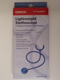 Omron lightweight professional stethoscope