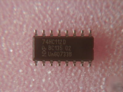 Qty 10 * 74HC112 74HC112D dual j-k flip flop smd 16