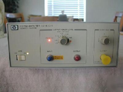 @ hp - agilent 11975A 2.0 to 8.0 ghz amplifier @