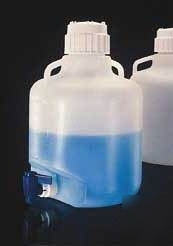 Nalge nunc carboys with spigot and handles, low-density