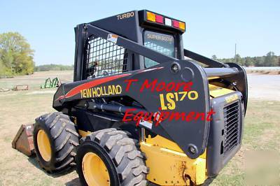 New 2005 holland LS170 super boom,951 hours mint cond. 